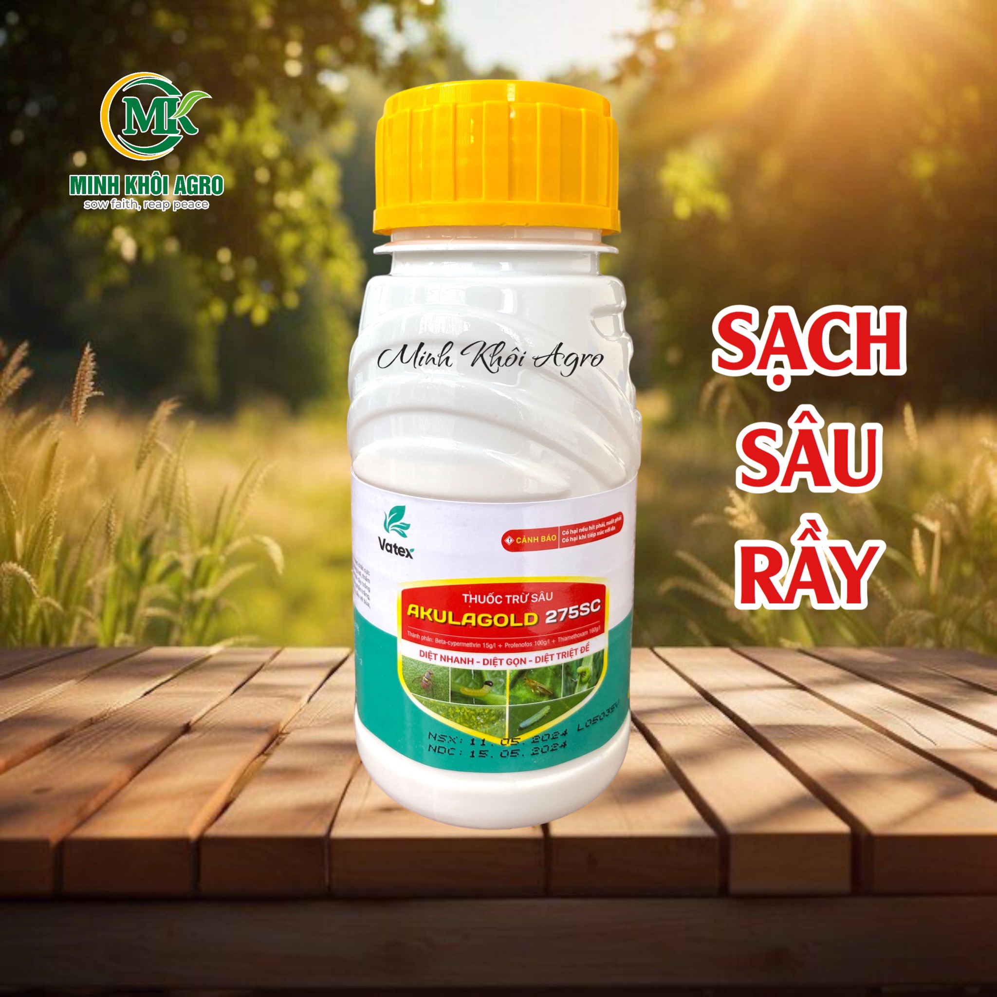 Thuốc trừ sâu rầy AkulaGold 275SC - Gói 25ml